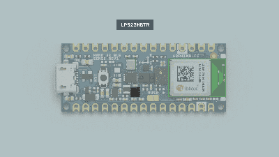 Der LPS22HB Luftdrucksensor